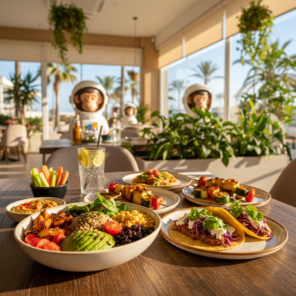 Beyond the View: Discover the Best Vegetarian Options in Torremolinos at Space Monkey - Space Monkey