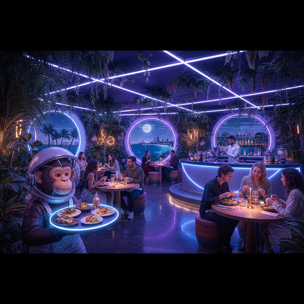 Elevate Your Senses: Discover the Best Restaurant in Torremolinos at Space Monkey - Space Monkey