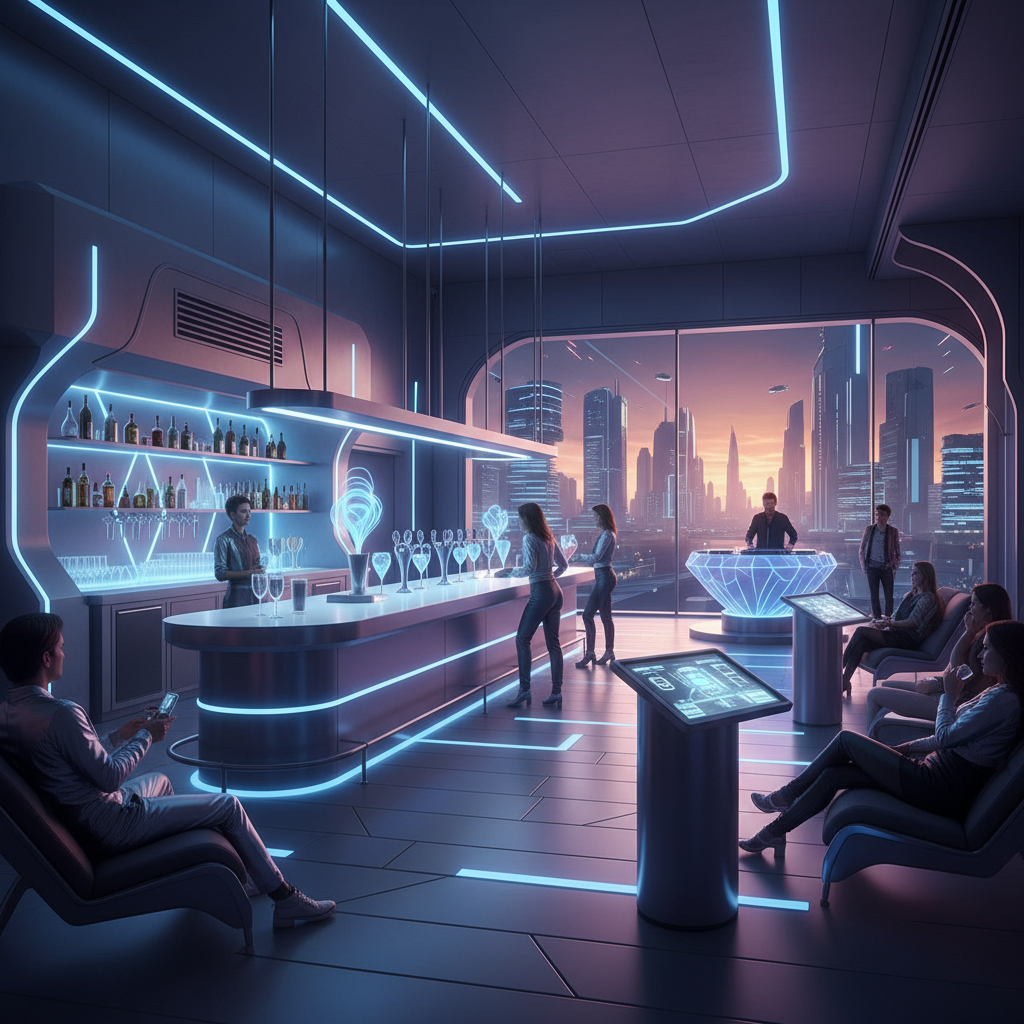 The Future is Now: Experience the Ultimate Futuristic Bar in Torremolinos - Space Monkey
