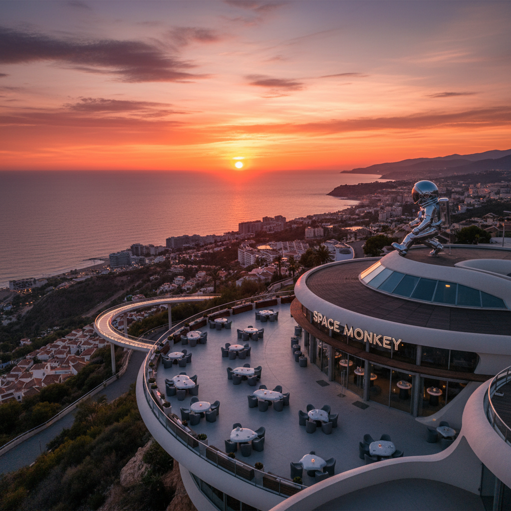 Elevated Mediterranean Living: Why Space Monkey is the Ultimate Panoramic Sky Bar in Torremolinos - Space Monkey