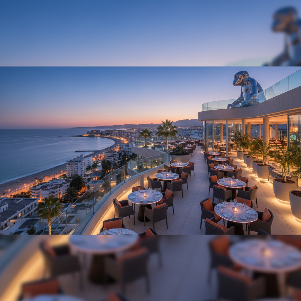 Elevate Your Senses: Discover the Premier Rooftop Restaurant in Torremolinos - Space Monkey