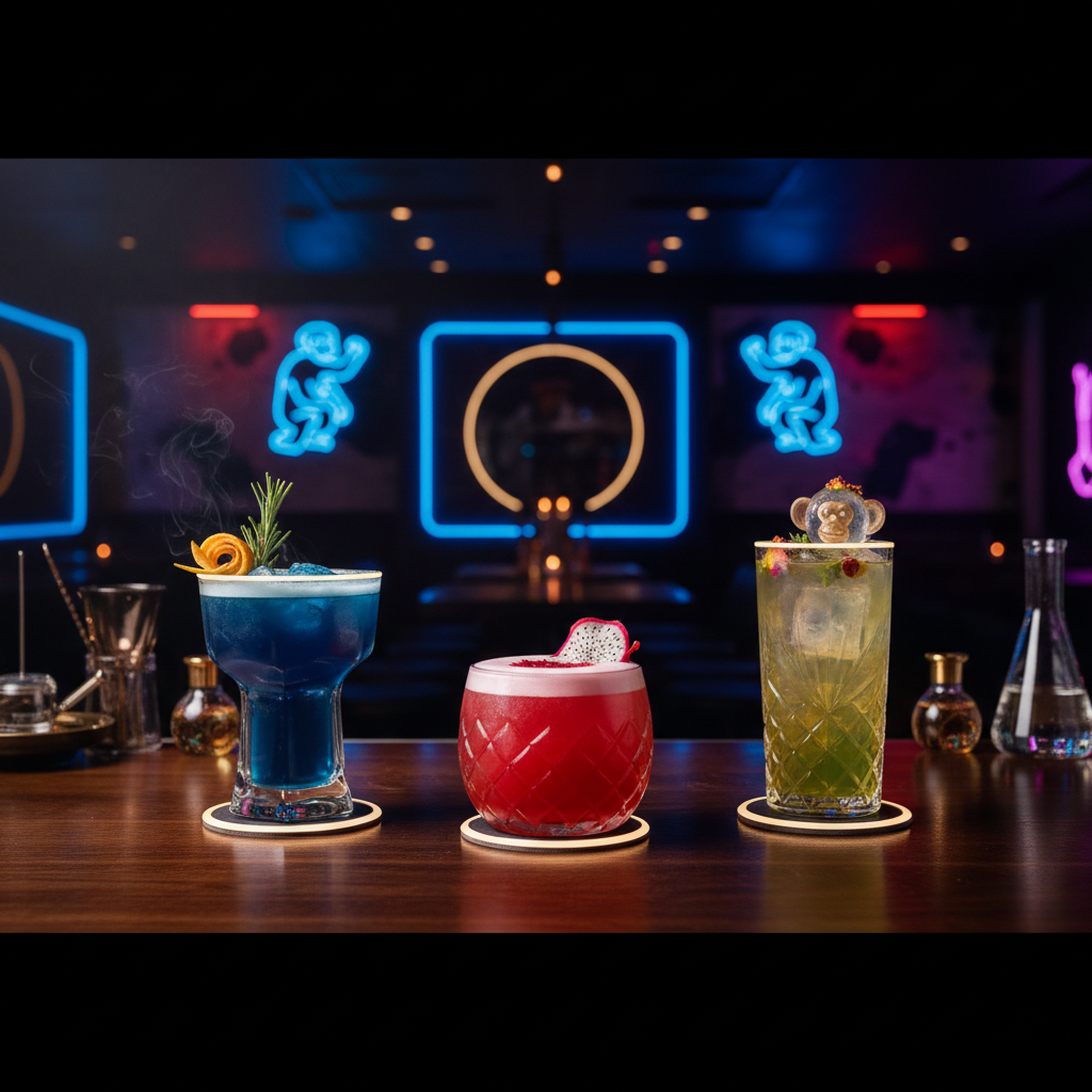 Elevated Spirits: The Art of Signature Cocktails at Space Monkey Torremolinos - Space Monkey