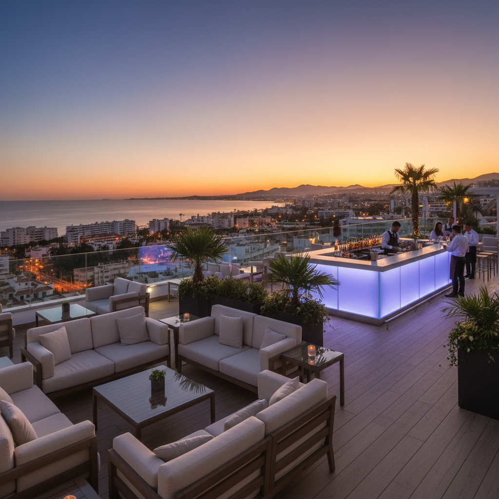 Space Monkey: Elevating Your Experience at the Best Sky Bar Torremolinos - Space Monkey