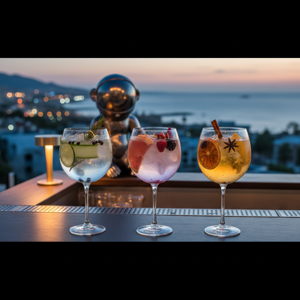 Elevate Your Senses with Premium Gin Tonics in Torremolinos at Space Monkey - Space Monkey
