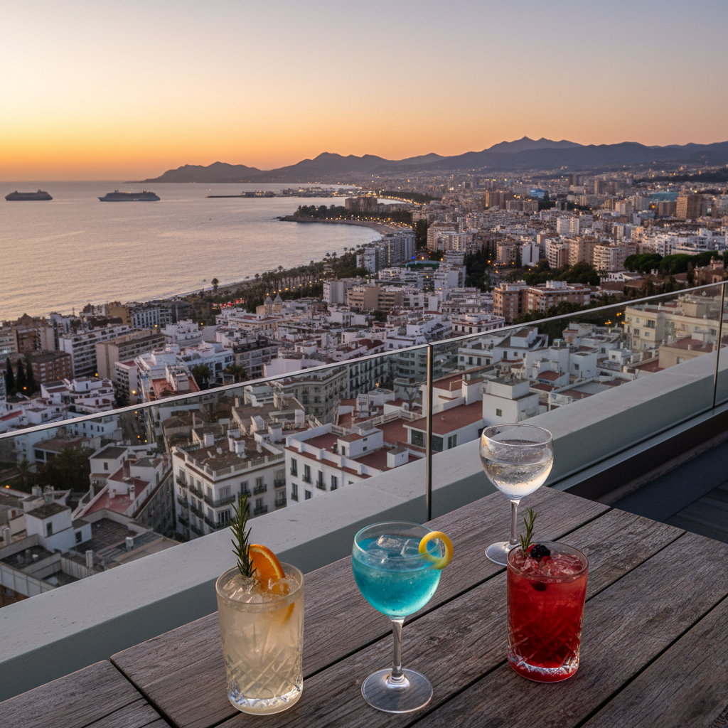 Elevate Your Senses: The Ultimate Guide to Drinks and Views in Málaga at Space Monkey - Space Monkey