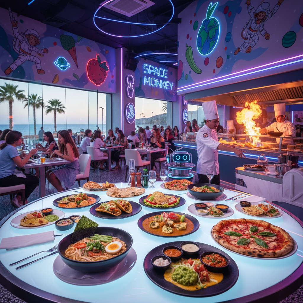 Space Monkey: Elevating the Dining Experience in Torremolinos - Space Monkey
