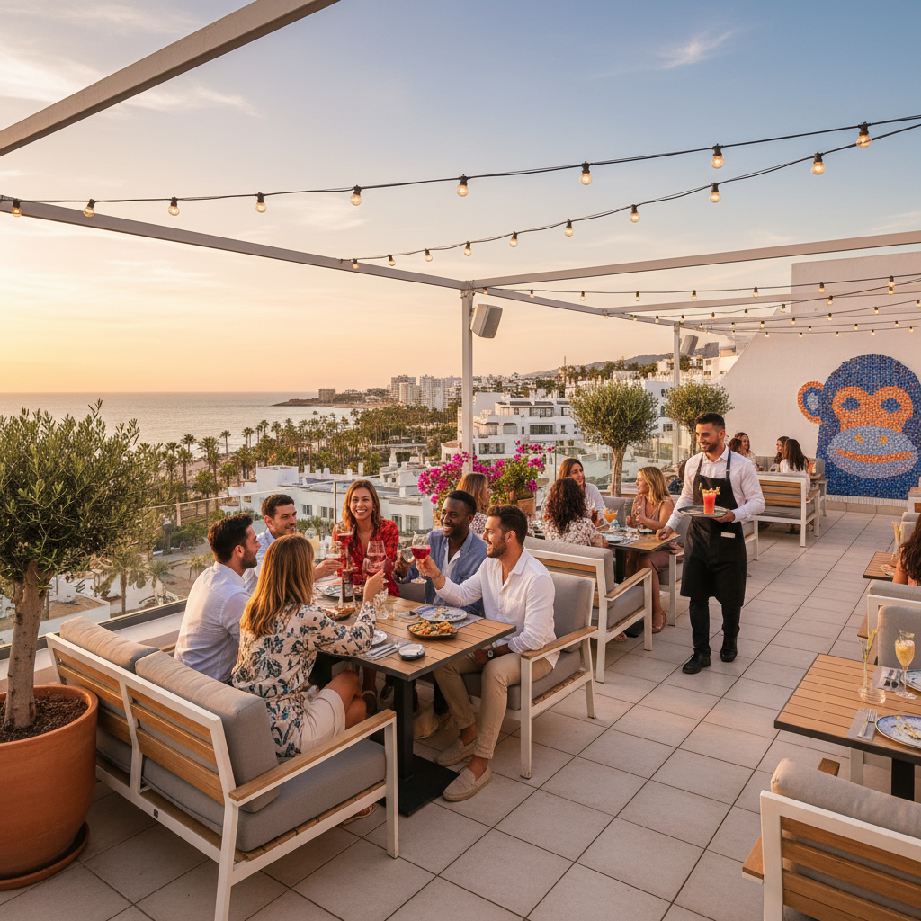 Elevating Your Mediterranean Experience: Why Space Monkey is Among the Best Terraces in Malaga - Space Monkey