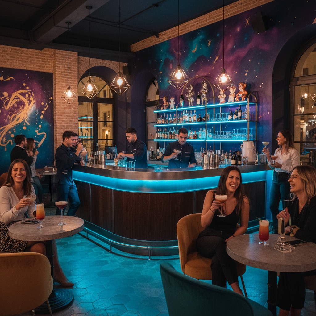 Elevating the Costa del Sol Experience: Why Space Monkey is the Most Trendy Bar in Malaga - Space Monkey